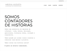 Tablet Screenshot of helenaaugusta.com.br